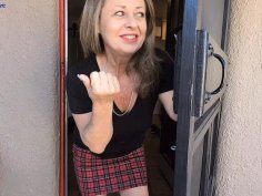 Hot mature milf neighbor squirts plays with dildo at blackstone hotsprings