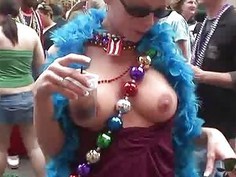 delirious mass nudity during mardi grass