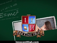 InnocentHigh - Student gets Caught Sucking Dick For Money